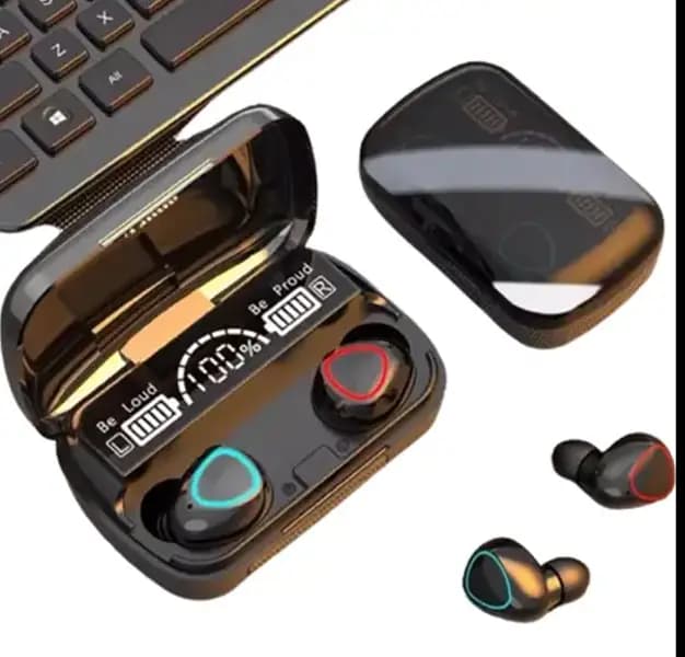 M10 Wireless Earbuds Bluetooth 5.1 TWS